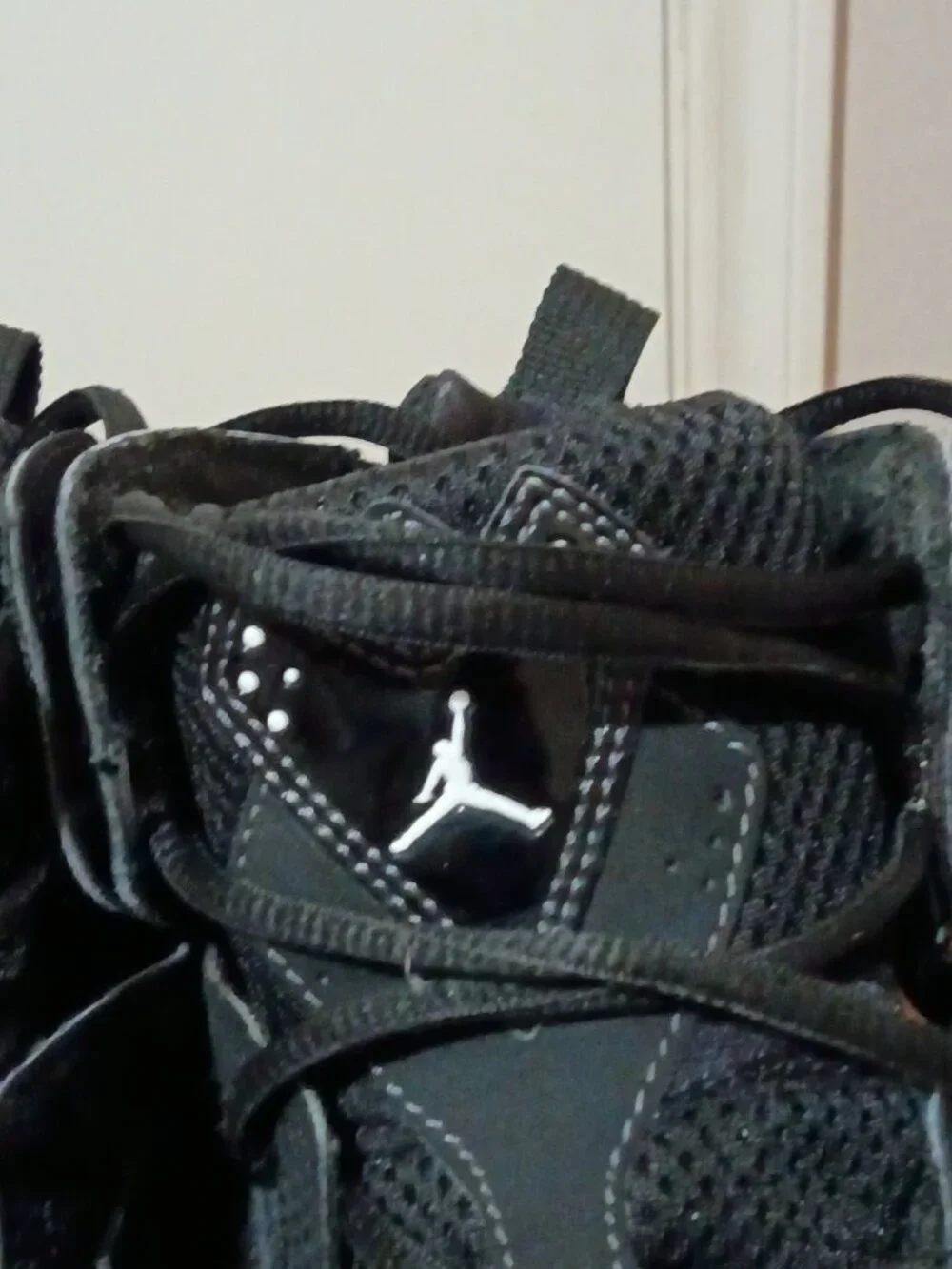 Nike Air Jordan True Flight GS Basketball Black Sneaker Shoe 343795-010 Sz 6Y